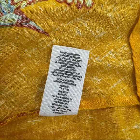 Free People Summer In Tulum Floral Printed Tunic Top Size Large - Picture 10 of 12